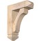 Ekena Millwork Legacy Arts and Crafts Smooth Bracket w/ Offset Brace, Douglas Fir, 5 1/2"W x 16"D x 20"H BKT0604X16X20LEC03SDF - alternate 1